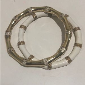 Two Lilly Pulitzer stackable bangles